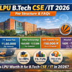 B.Tech CSE Fee in LPU