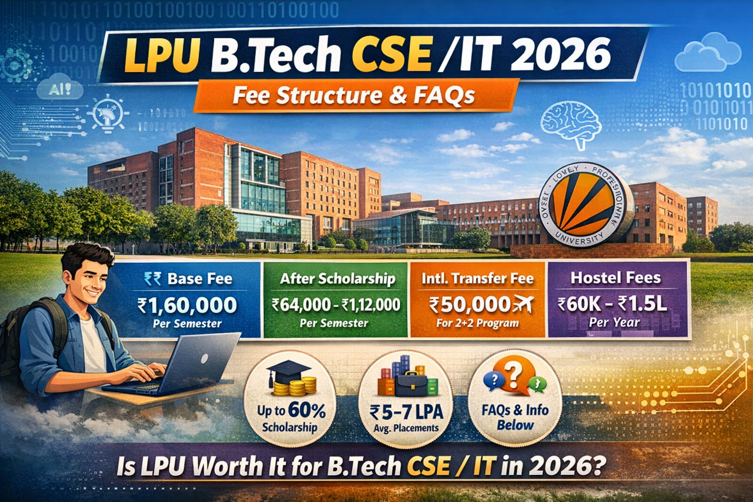 B.Tech CSE Fee in LPU